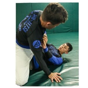 Gracie Blue Rank Long-Sleeve Rashguard Size XXXL